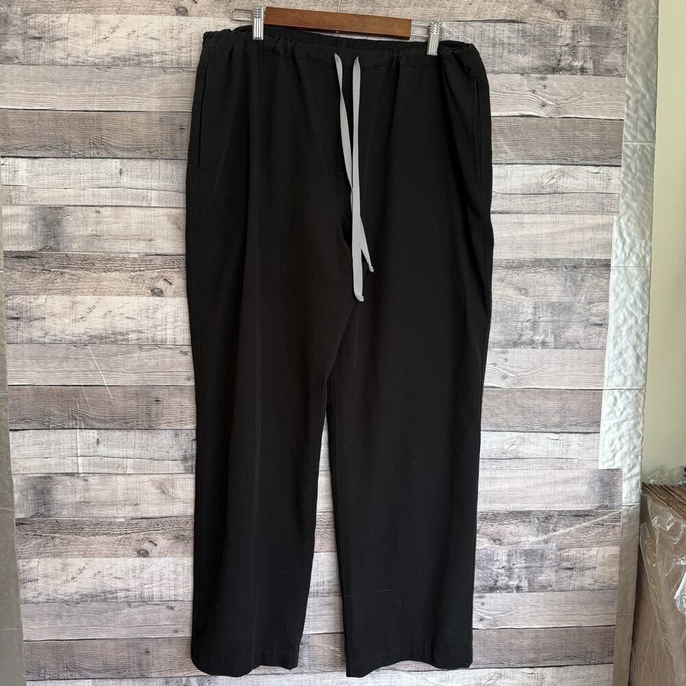 FIGS Men’s Pisco Black Scrub Pants Size XL Style FM4500